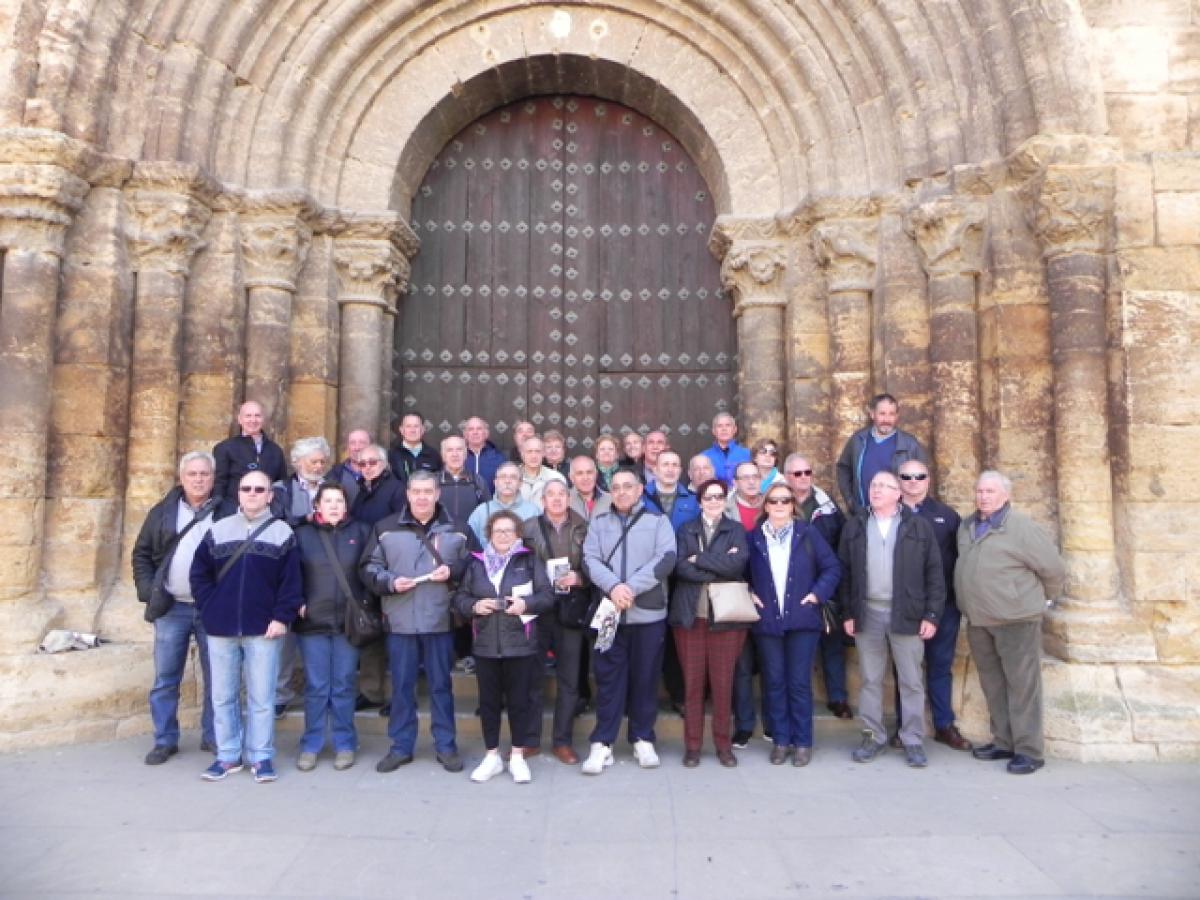 Los pensionistas visitaron el Monasterio de Fitero, entre otros lugares