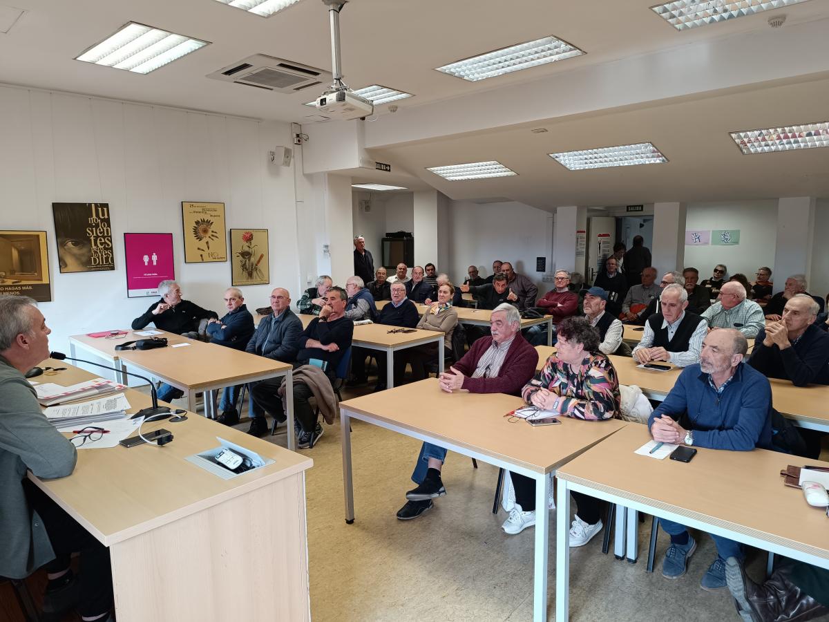 Asamblea sobre pensiones y tema mutualistas