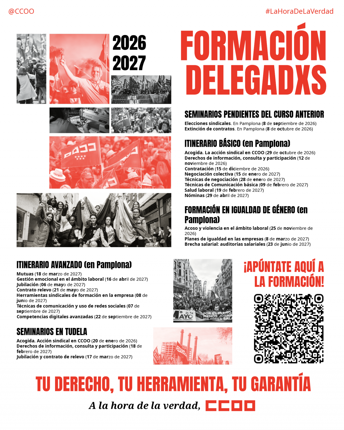 Formación delegados y delegadas 2026-2027.