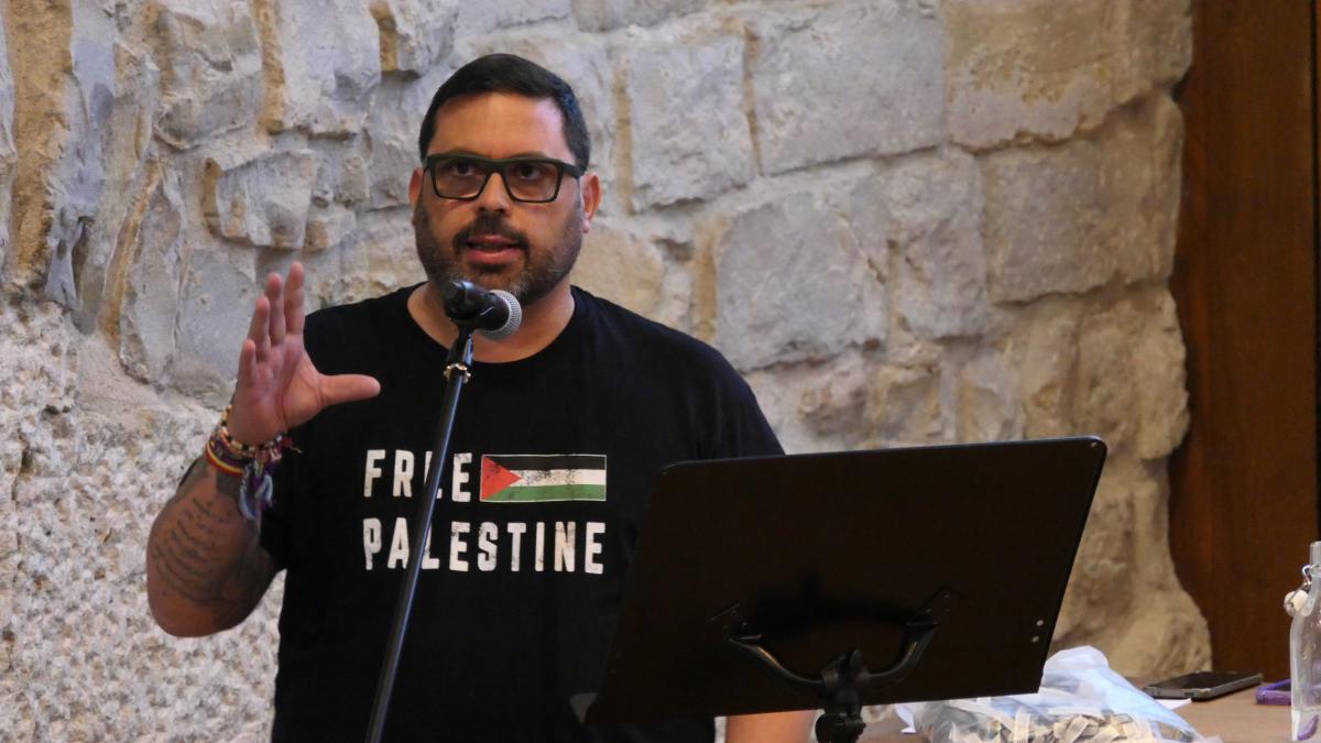 Josema Romeo, secretario general de CCOO de Navarra.