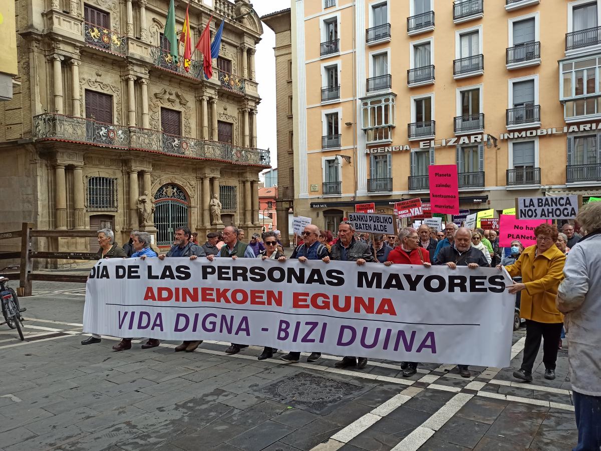 Manifestación 1º de octubre - Pamplona