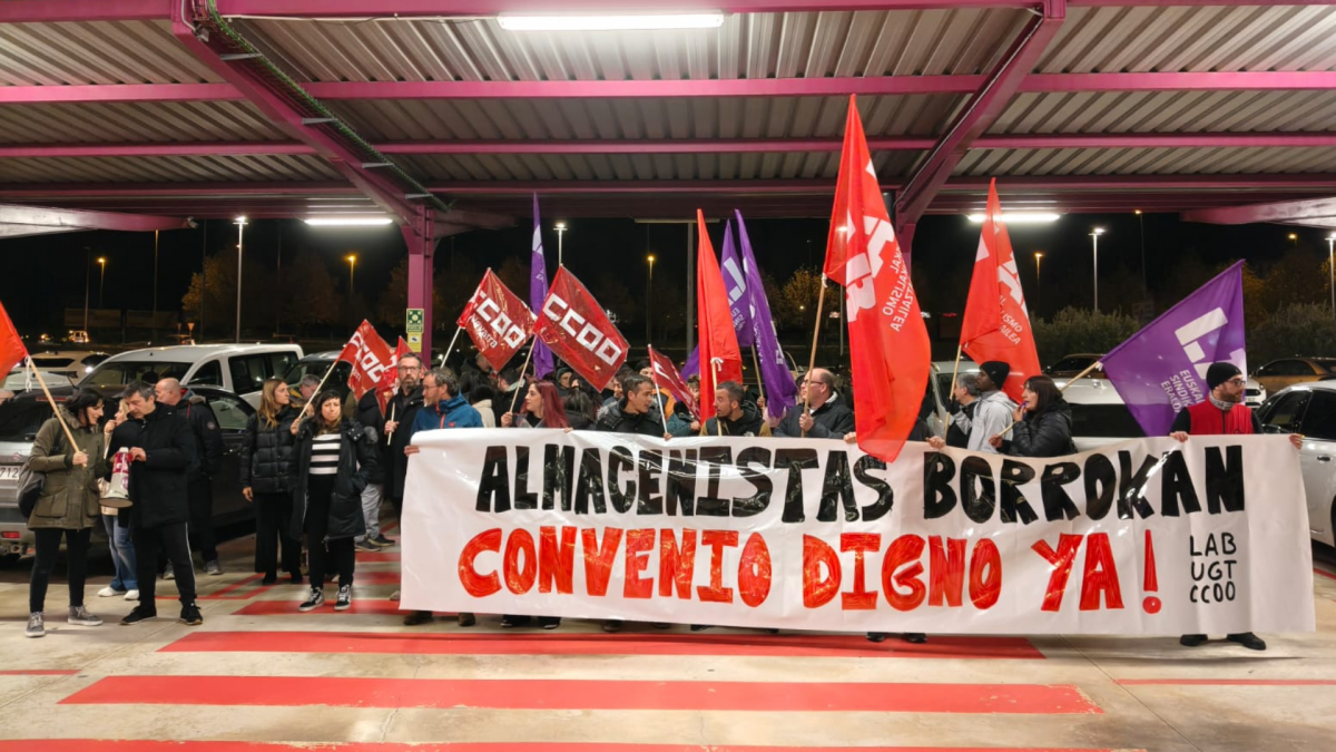 Concentración de este pasado viernes.