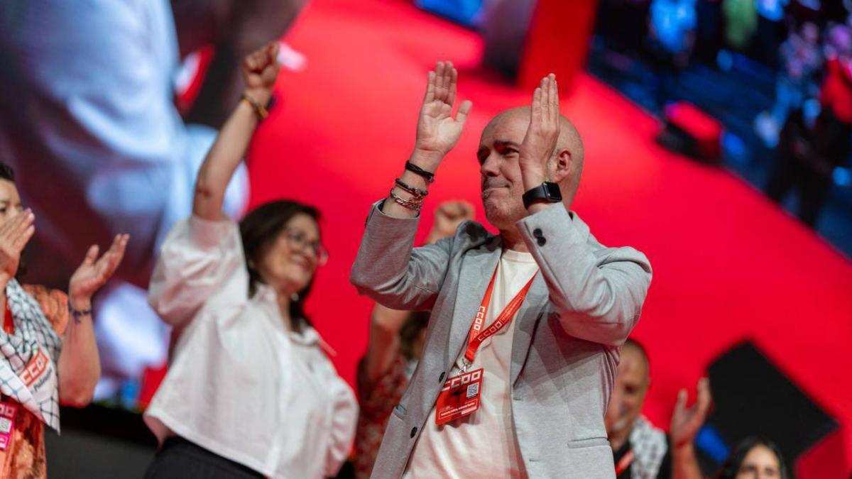 Unai Sordo agradece a los congresistas el apoyo recibido.