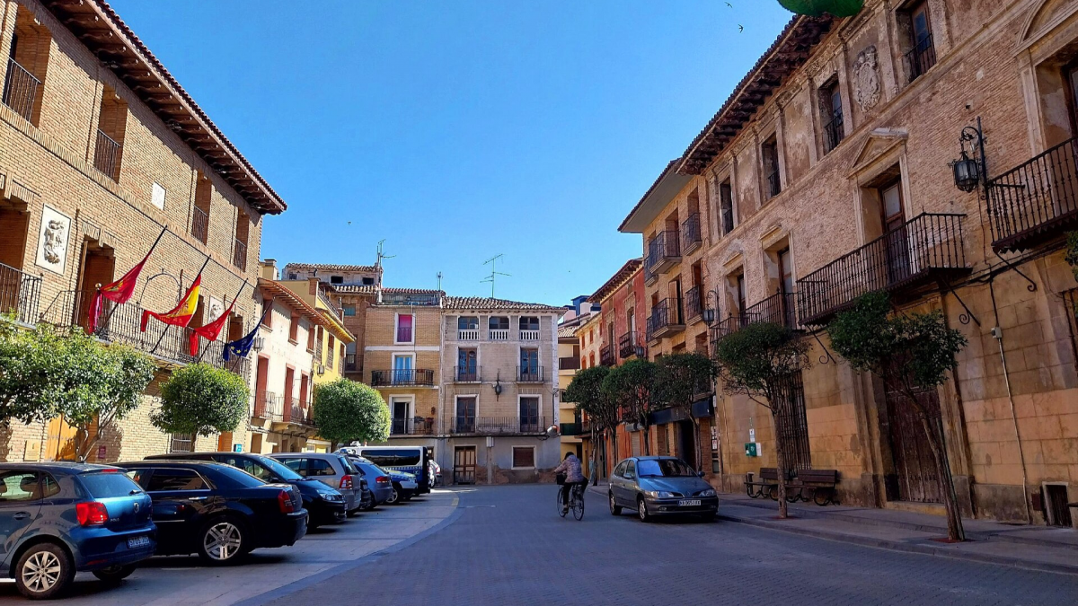 Plaza de los fueros de Cintrunigo.