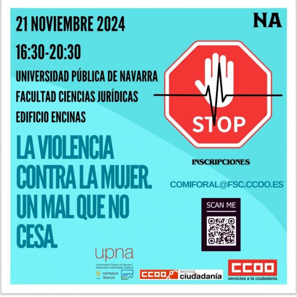 Cartel que anuncia la jornada