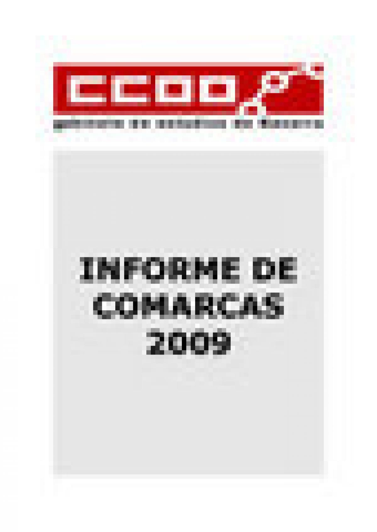 Informe de Comarcas 2009