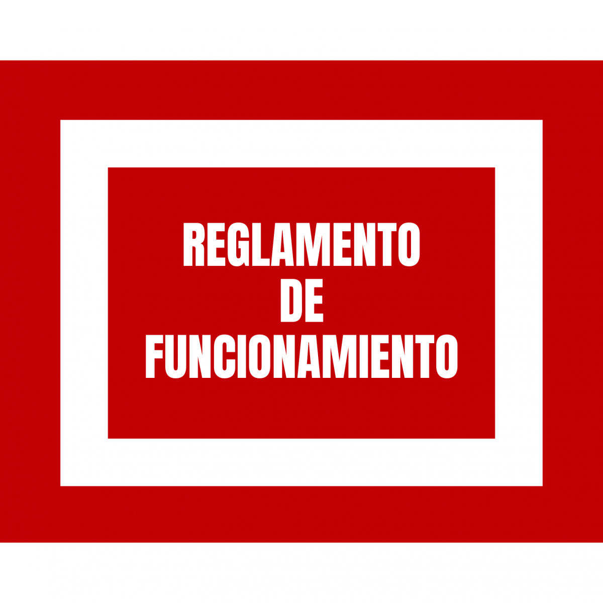 Reglamento de funcionamiento