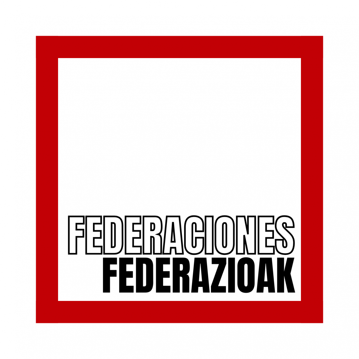Federaciones.