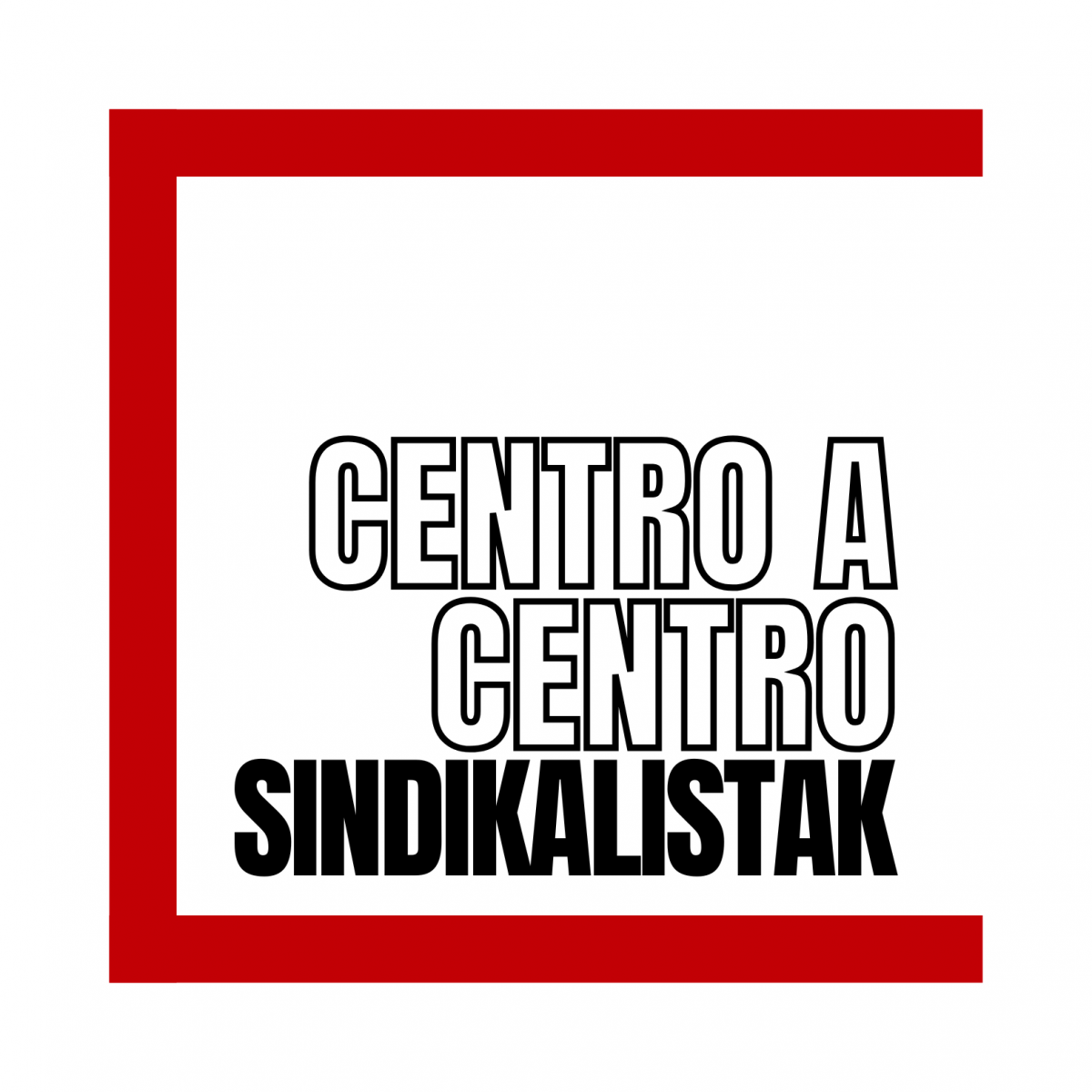 Centro a centro.