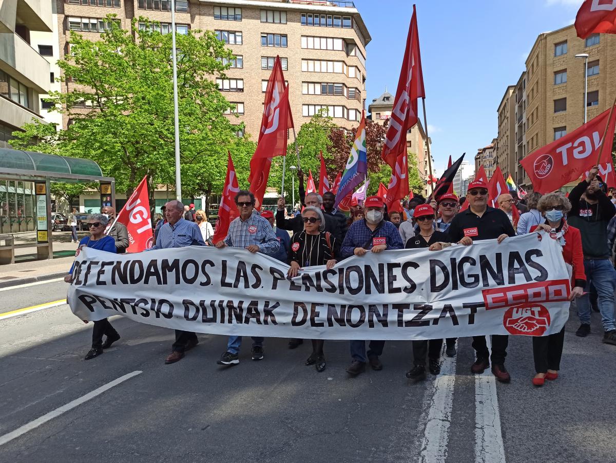 Manifestación 1º de mayo de 2022 - Pamplona