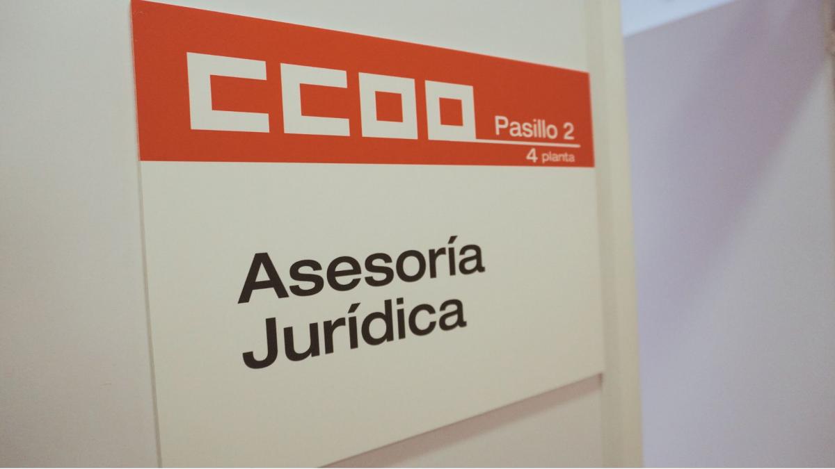 Asesora jurdica CCOO.