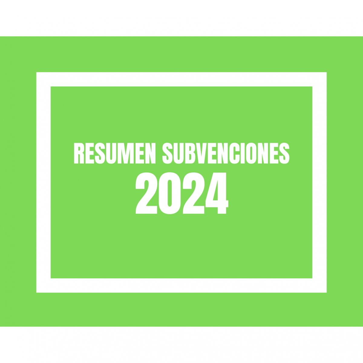 RESUMEN SUBVENCIONES 2024