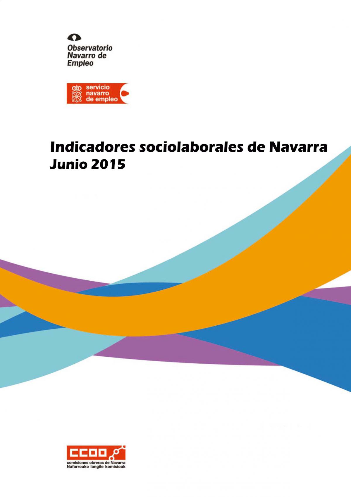 Indicadores sociolaborales de Navarra junio 2015
