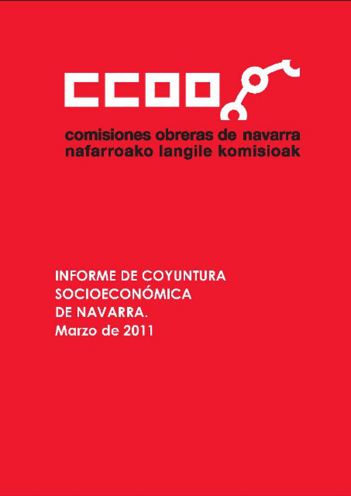 informe coyuntura socioeconómica de navarra. marzo 2011