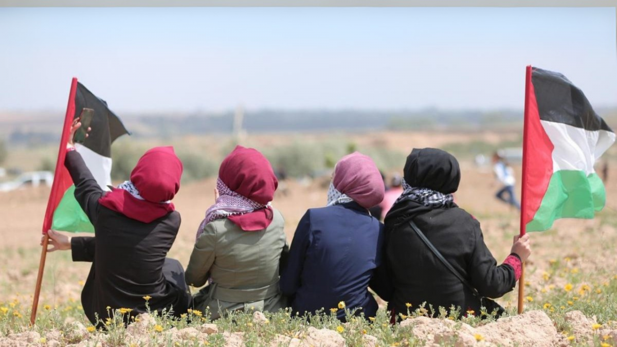 CCOO con las mujeres por la paz, el desarme, la justicia social, la igualdad y el fin del genocidio en Gaza.