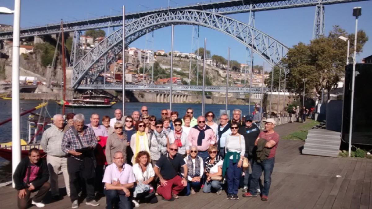 La Federación de Pensionistas y Jubilados de CCOO Navarra ha realizado un viaje a Oporto