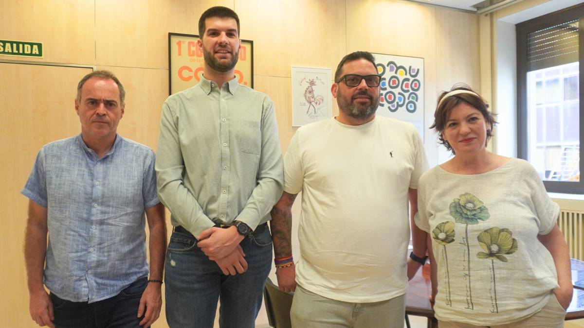 David Marcalain, Carlos Guzman, Josema Romeo y Maria Eugenia San Martn.